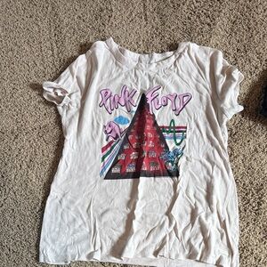 Chaser White Pink Floyd Graphic Tee